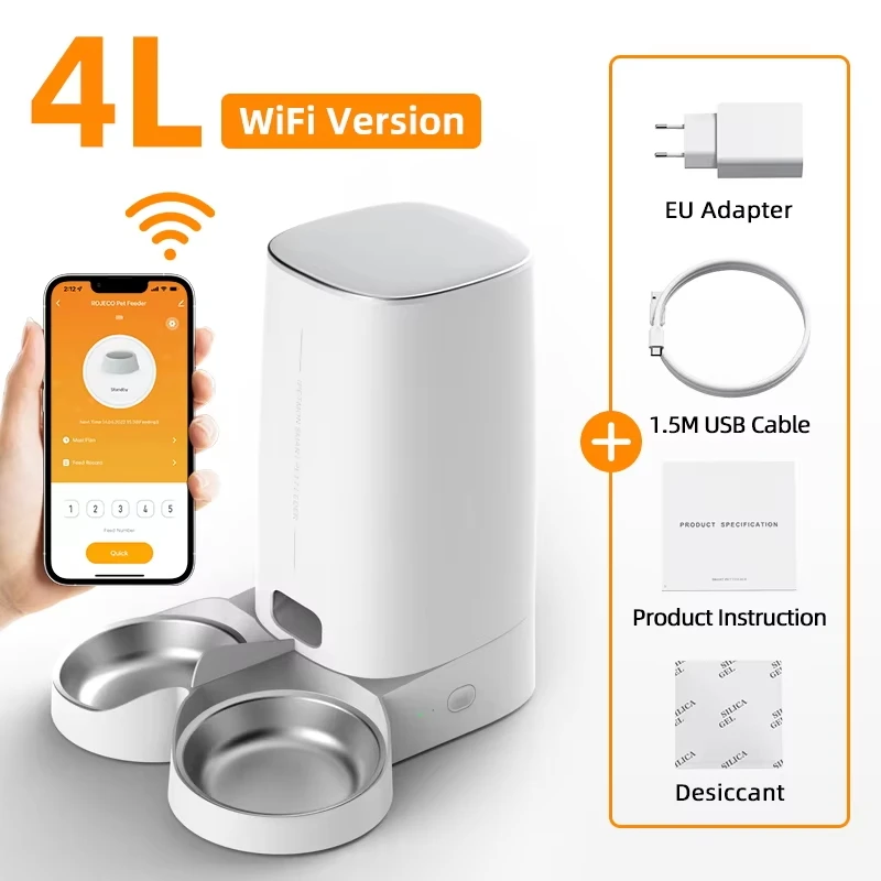 WiFi Dual Bowls