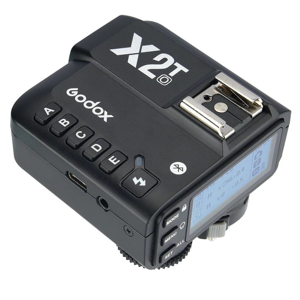 Godox X2T Wireless Flash Trigger X2T C/N/S/F/O/P 2.4G TTL HSS Transmitter for Ca