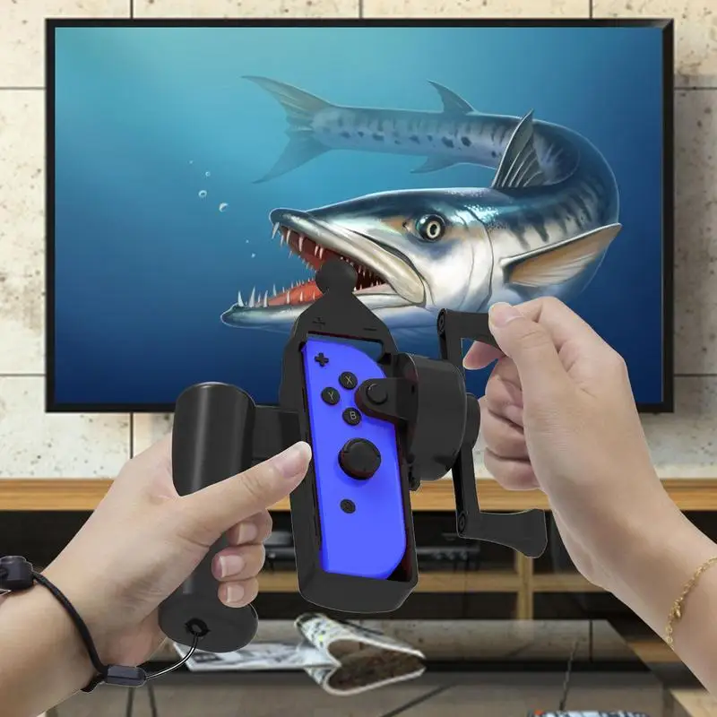 Fishing Rod For Nintendos Switch JoyCon Fishing Game Controller Kit For  Bass Pro Shops And Fishing For Switch Aquarium Games Rod