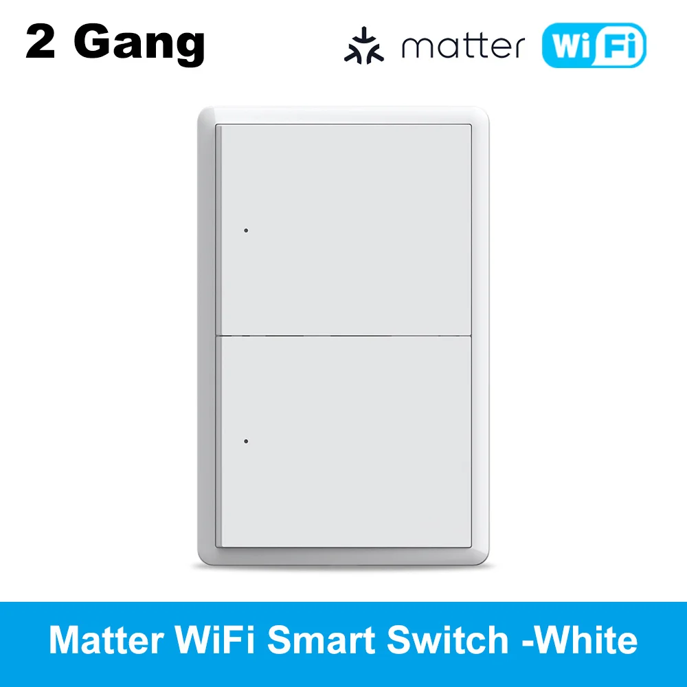 Manhot Matter WiFi Smart Wall Light Switch 1 2 3 thumbnail 8