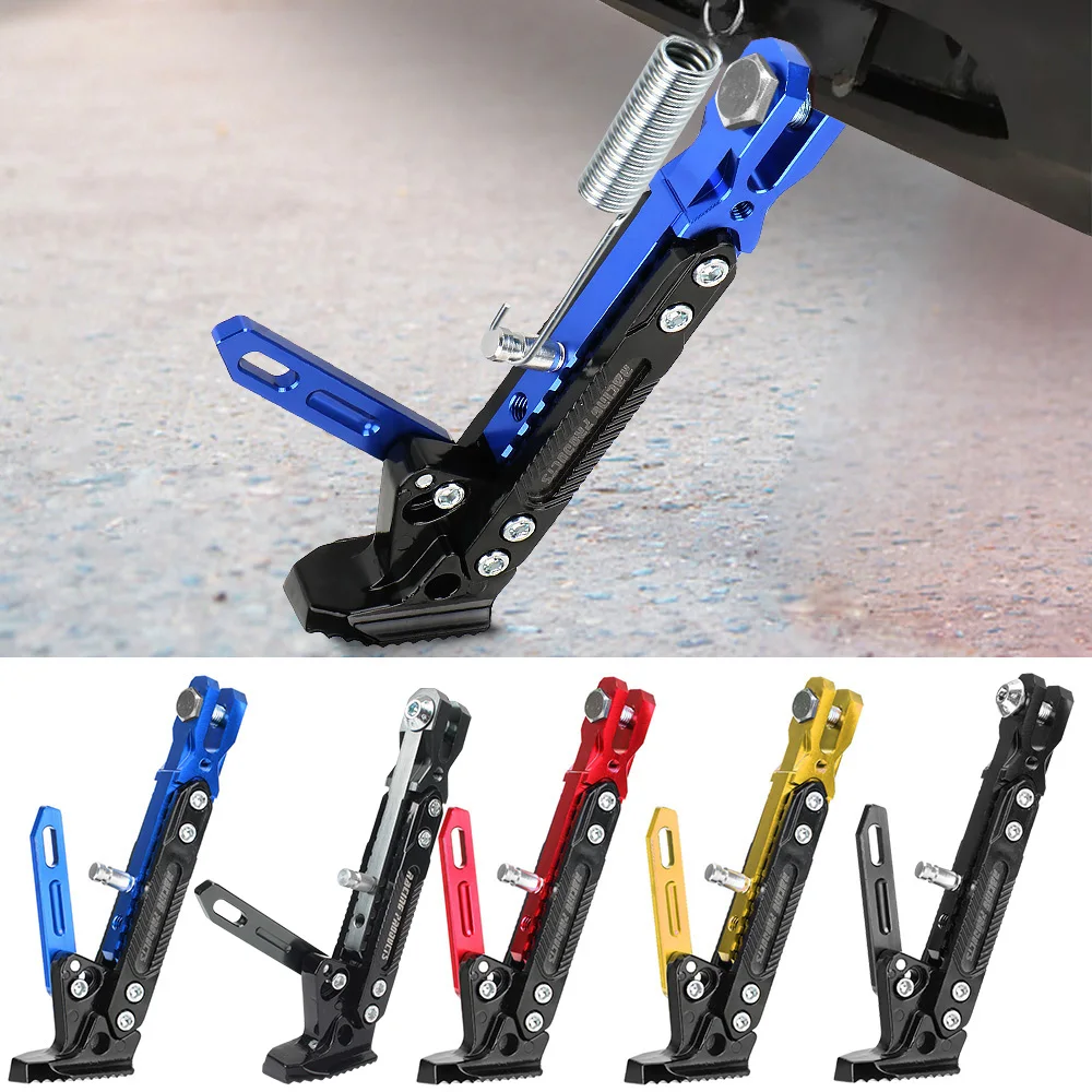 Motorcycle Kickstand Kick Bracket Foot Side Stand Supportor Parking