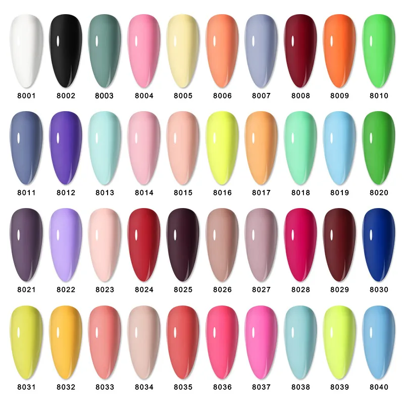 8ml Nail Polish nail polish Varnish Paint Semi Permanent Nails Art Gel Nail Polish For Manicure Set Need LED/UV Lamp Gel