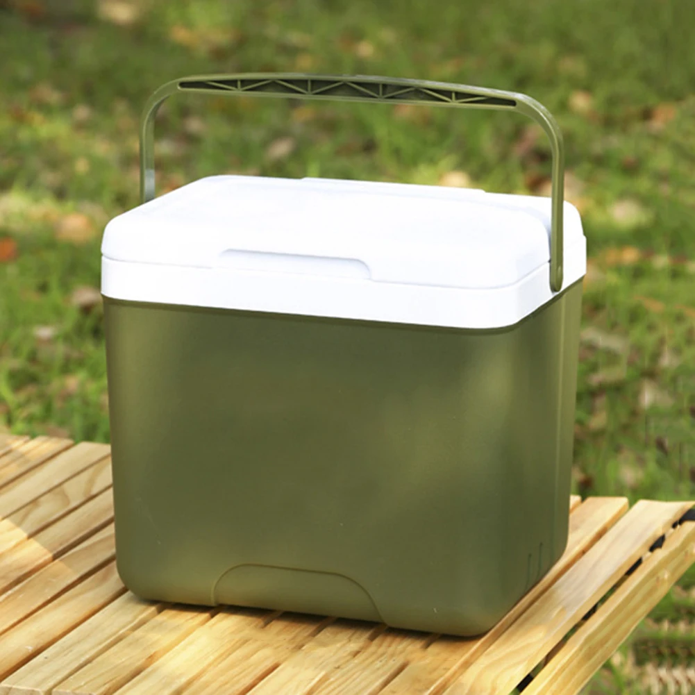 6L/13L Camping Ice Box Outdoor Fridge Cooler Fresh-Keep Large Capacity Portable Ice Bucket Incubator Refrigerator Car Bucket