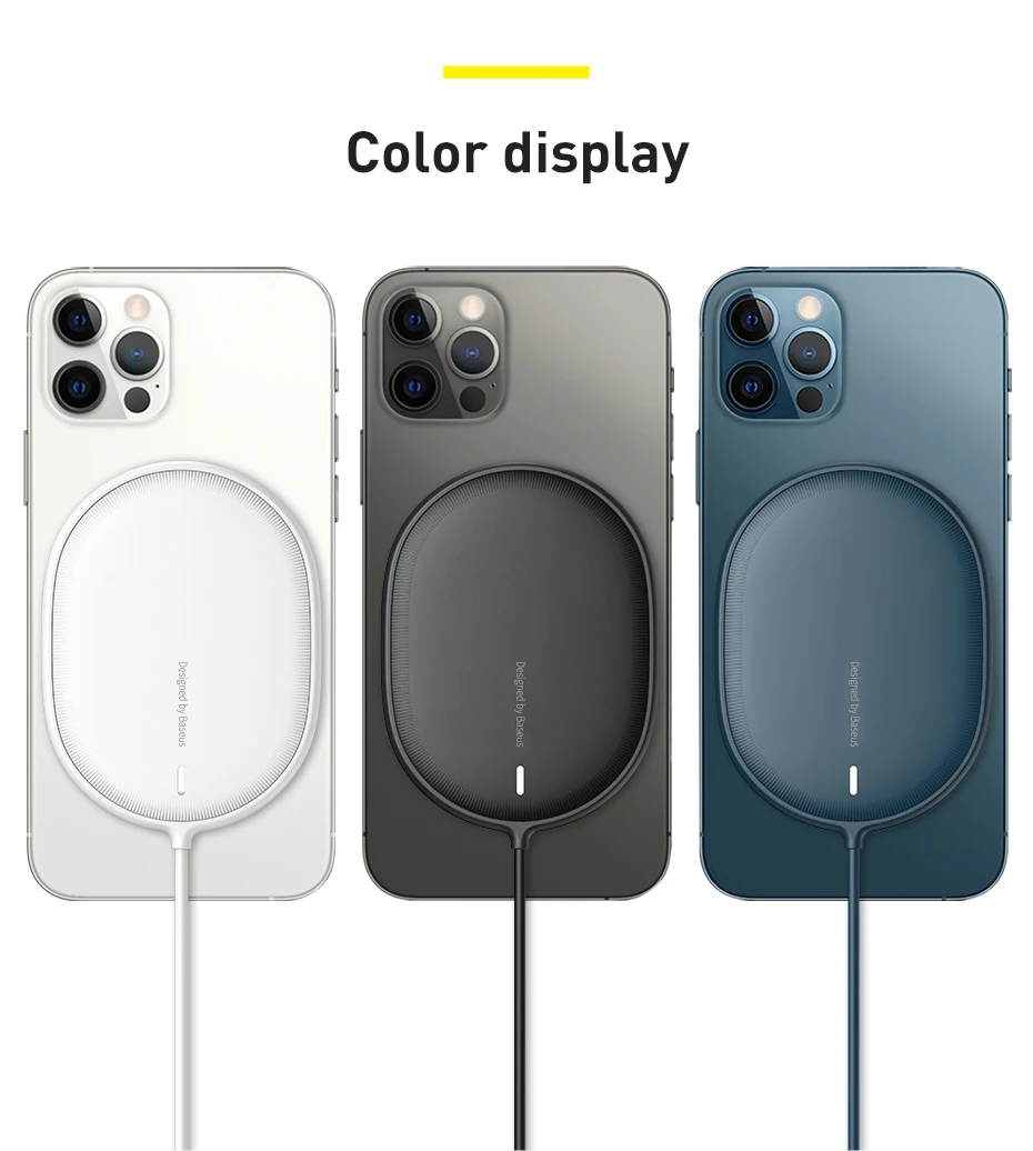 Baseus mini magnetic magsafe (wxjk-f01) 15 w, black. 5m) blue. Baseus simple mini2 magnetic wireless charger 15w. 5m) black. Baseus simple mini2 magnetic wireless charger 15w.