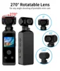 4K Ultra HD Pocket Action Camera 270° Rotatable Wifi Mini Sports Camera Waterproof Case Helmet Travel Bicycle Driver Recorder 2