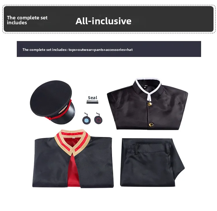 Toilet-Bound Hanako-kun Cosplay Costume Set