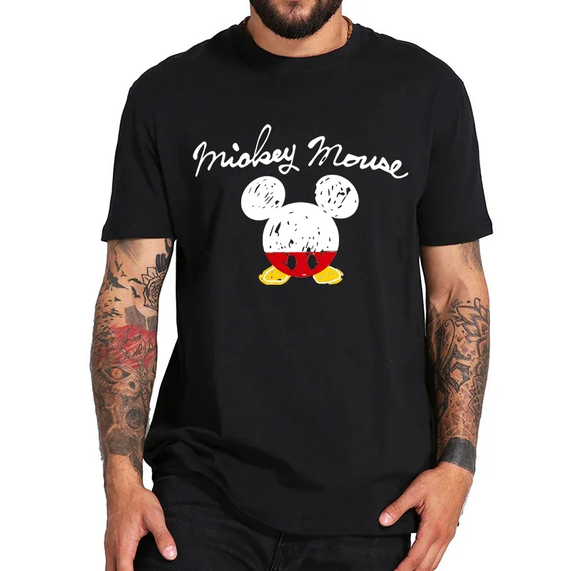 Disney T-shirt Unisex Marvel Superhero Tshirt Cute Cartoon Avatar Print T Shirt Summer Daily Short-sleeved Streetwear Tops Tees 6