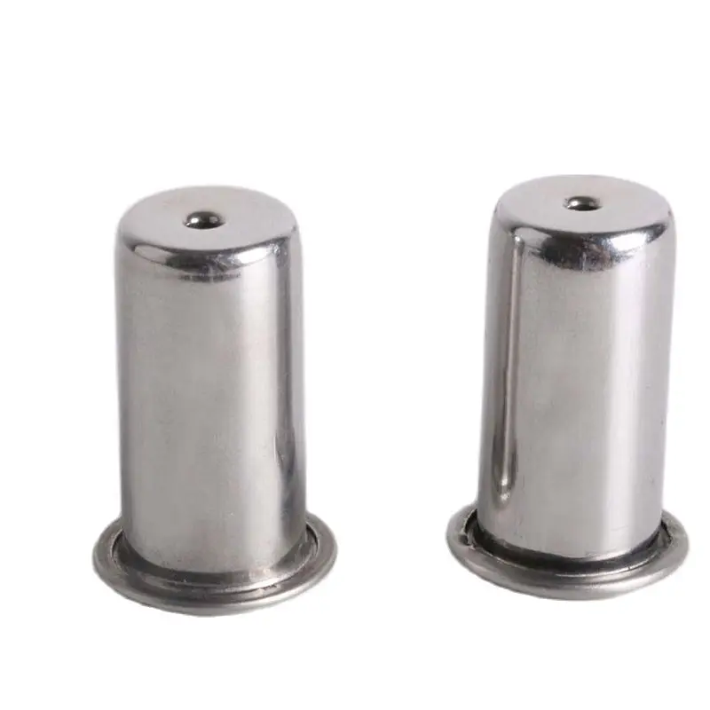 Stainless Steel Dust-proof Cover Tube Invisible Concealed Latch Accessories for Door loquets de porte 1.5cm/ 1.2cm Hole door latch