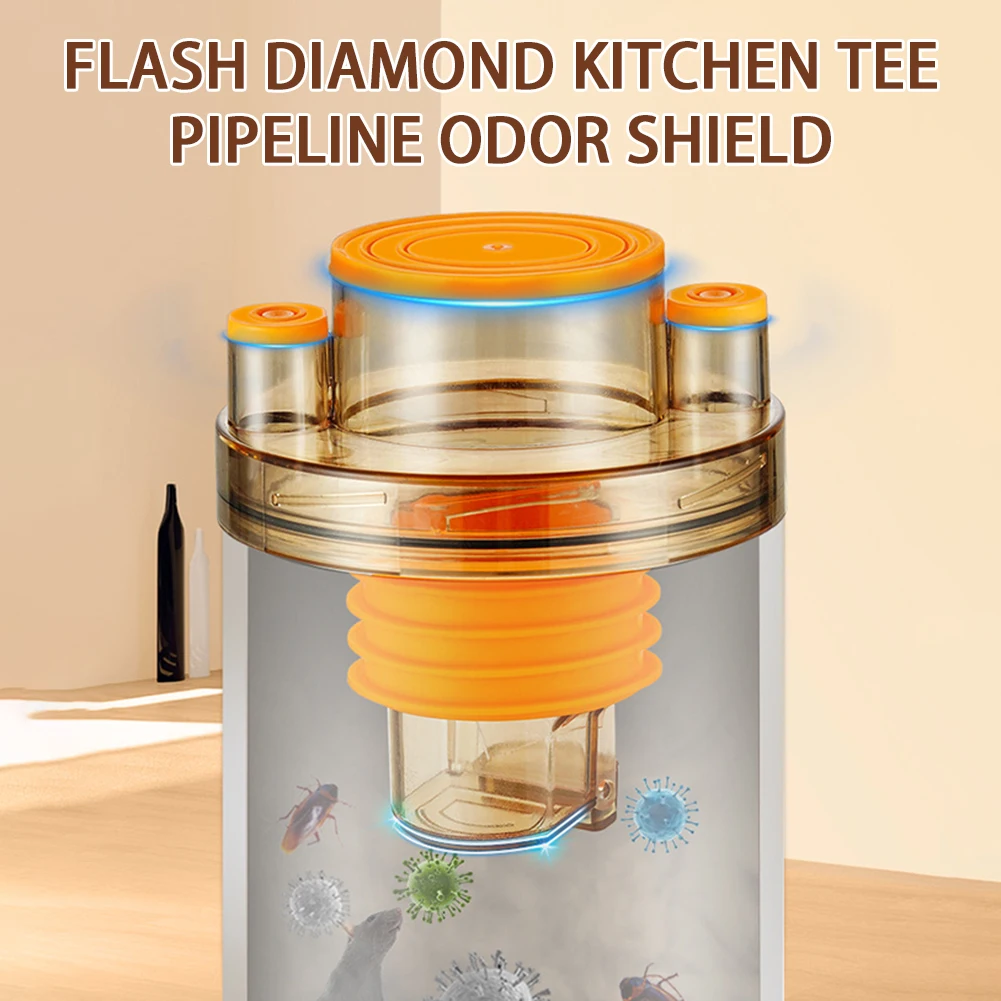 Sewer Pipe Plug Universal Deodorizing Plug For Toilet