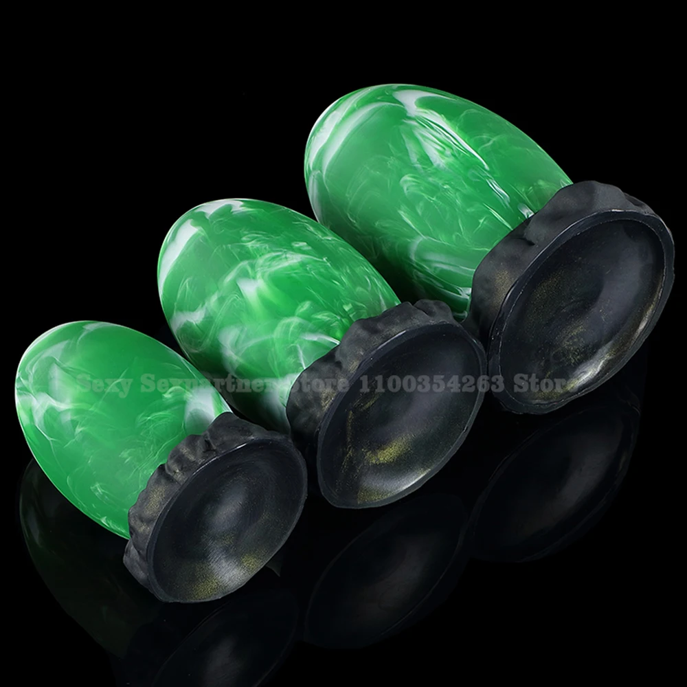 Silicone Dragon Egg Anal Plug For Prostate Massage And Training_voghion.com