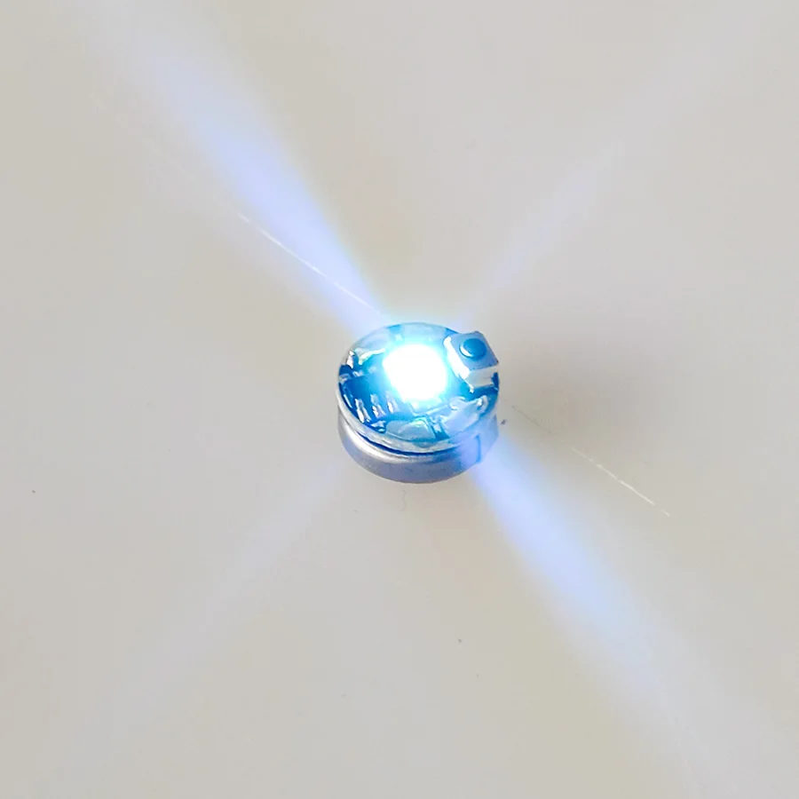 Pack of 2 Miniature Wireless Super Bright LED Lamps with Press Button