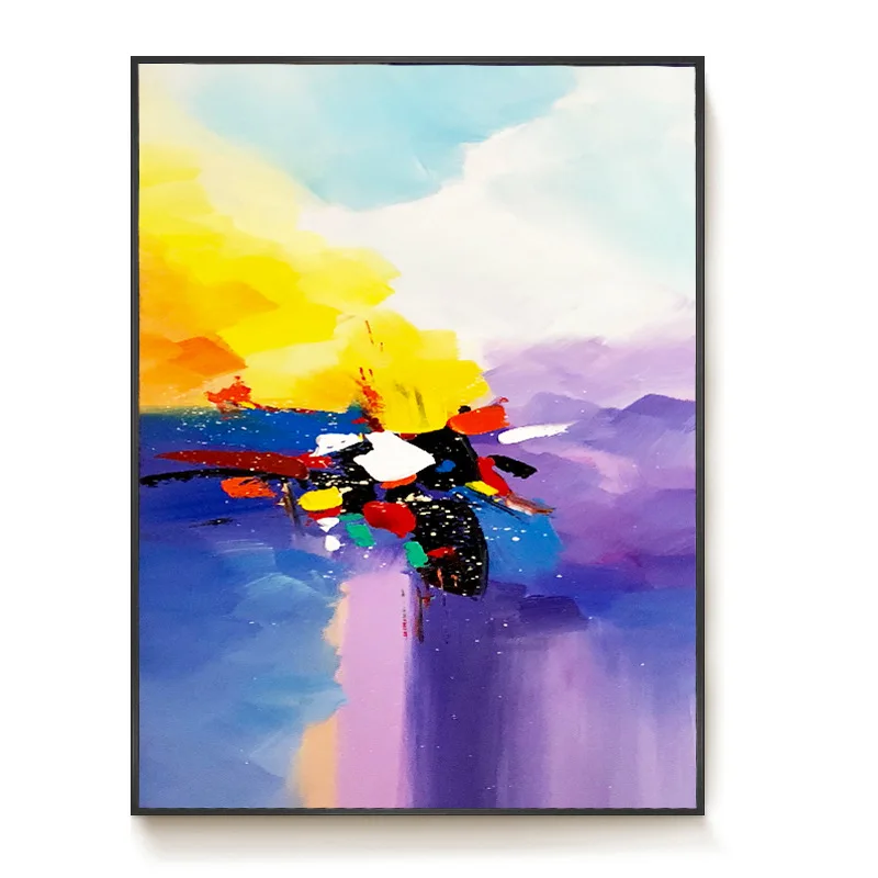 

3318009 пейзажная живопись, подвесная картина, фон для дивана, украшение для стены, вход, крыльцо, картина маслом