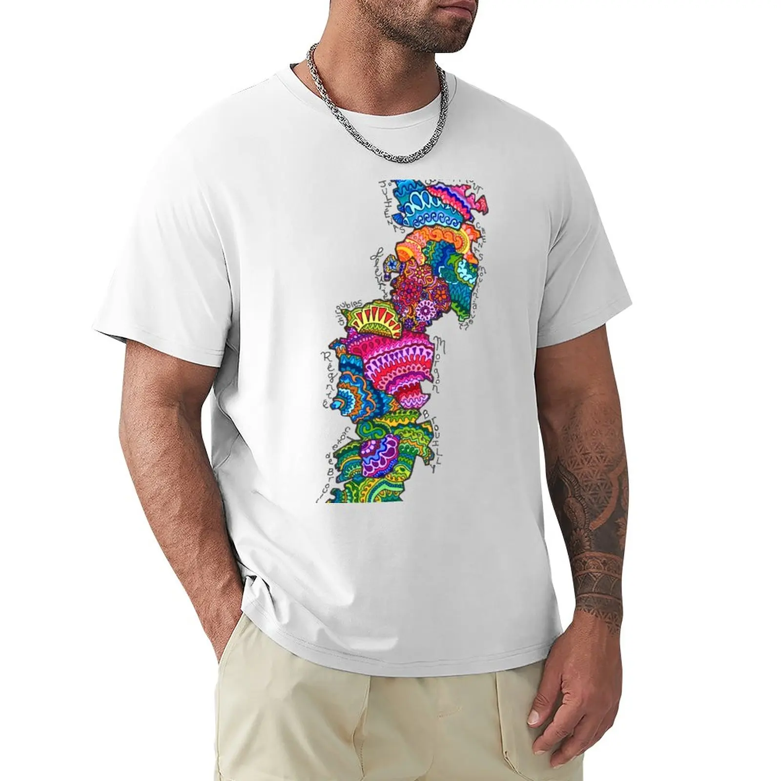 

10 Beaujolais Crus Labeled T-Shirt blondie t shirt graphics t shirt Men's long sleeve t shirts