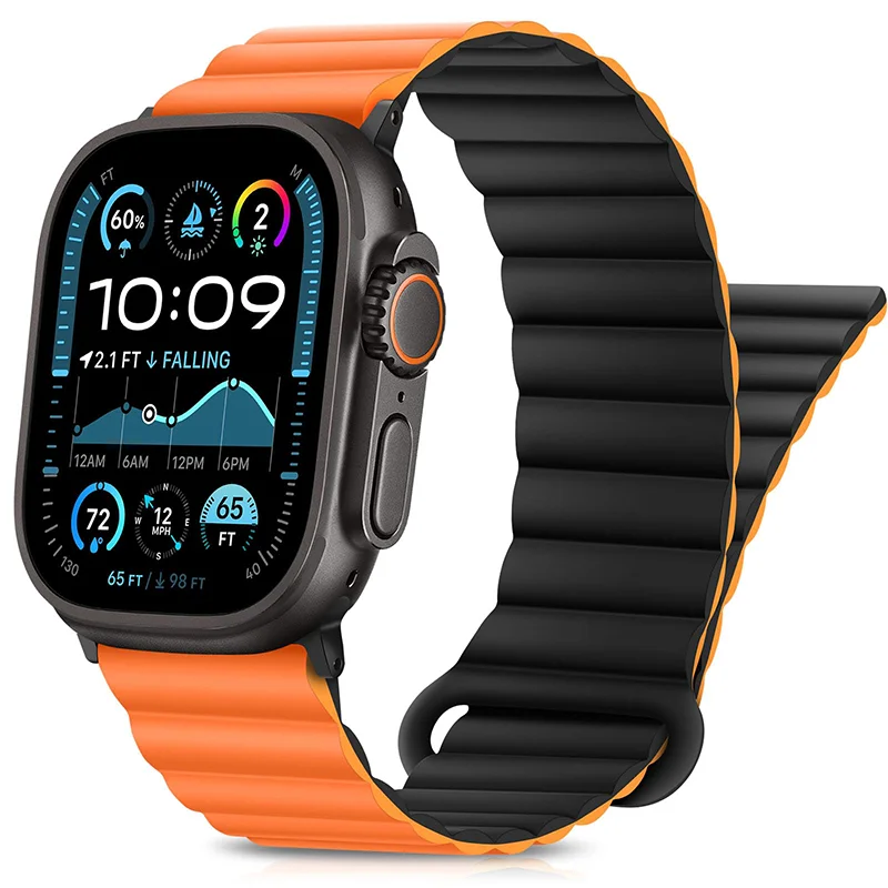 Magnetic Loop Silicone Bracelet
