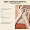 Summer Glow with Whole Body Glitter Spray: Water-resistant and Long-lasting Formula, Enhance Skin Elasticity with Natural Shine 3