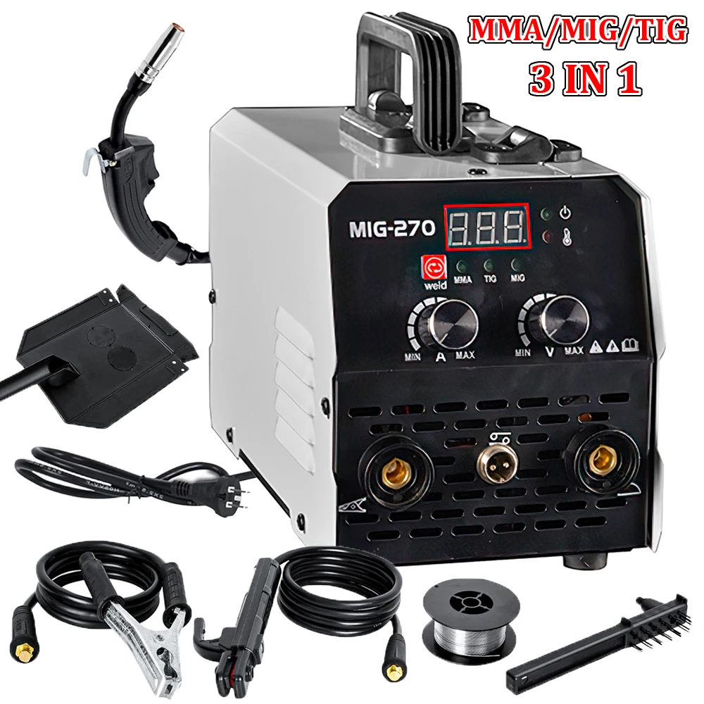 ARCCAPTAIN MIG MAG Schweißgerät 200 Ampere, 7 in 1 vollsynergisches ARCCAPTAIN MIG MAG Schweißgerät 200 Ampere, 7 in 1 vollsynergisches