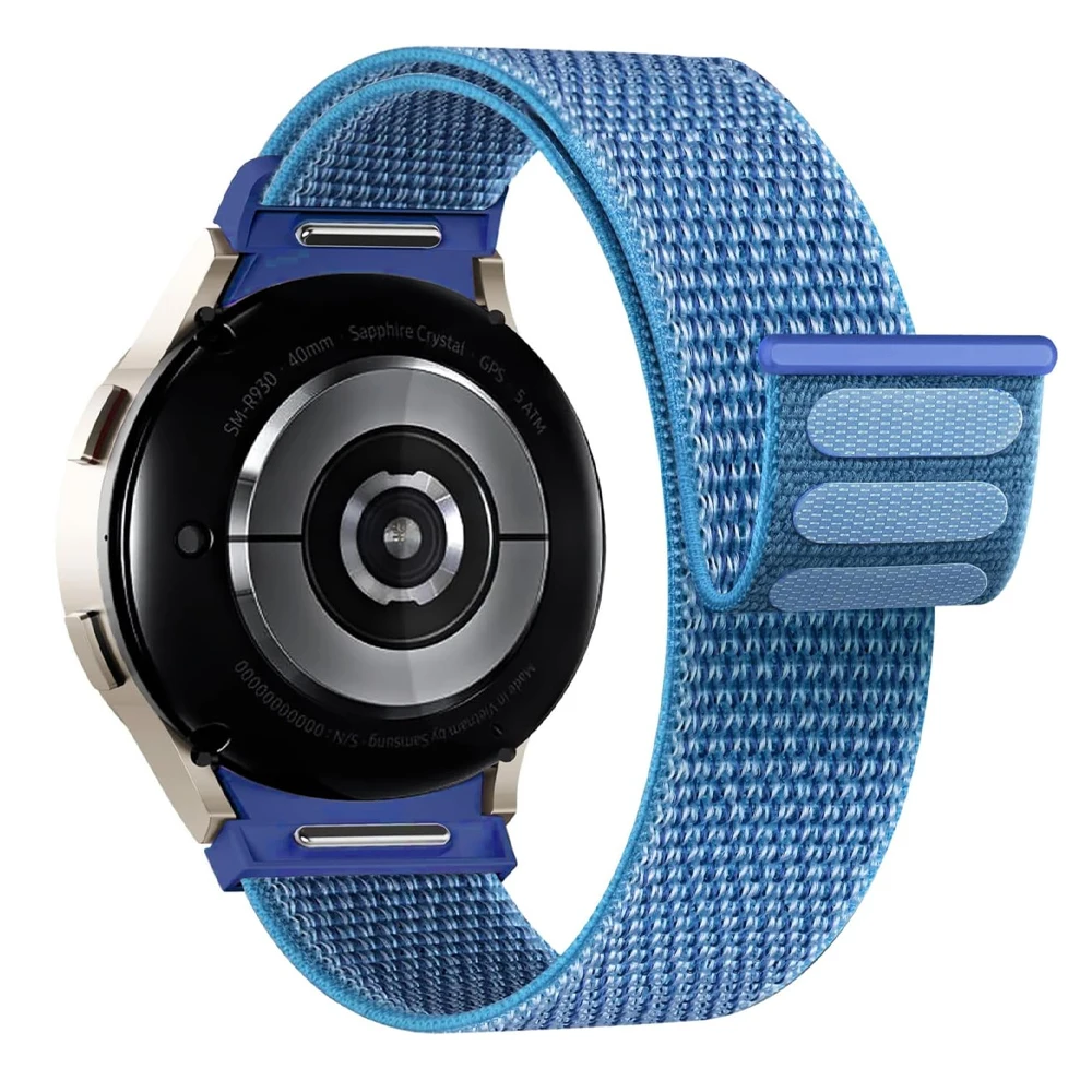 Premium Nylon Sport Loop Wristband for Galaxy Watch - No Gaps Design Bracelet