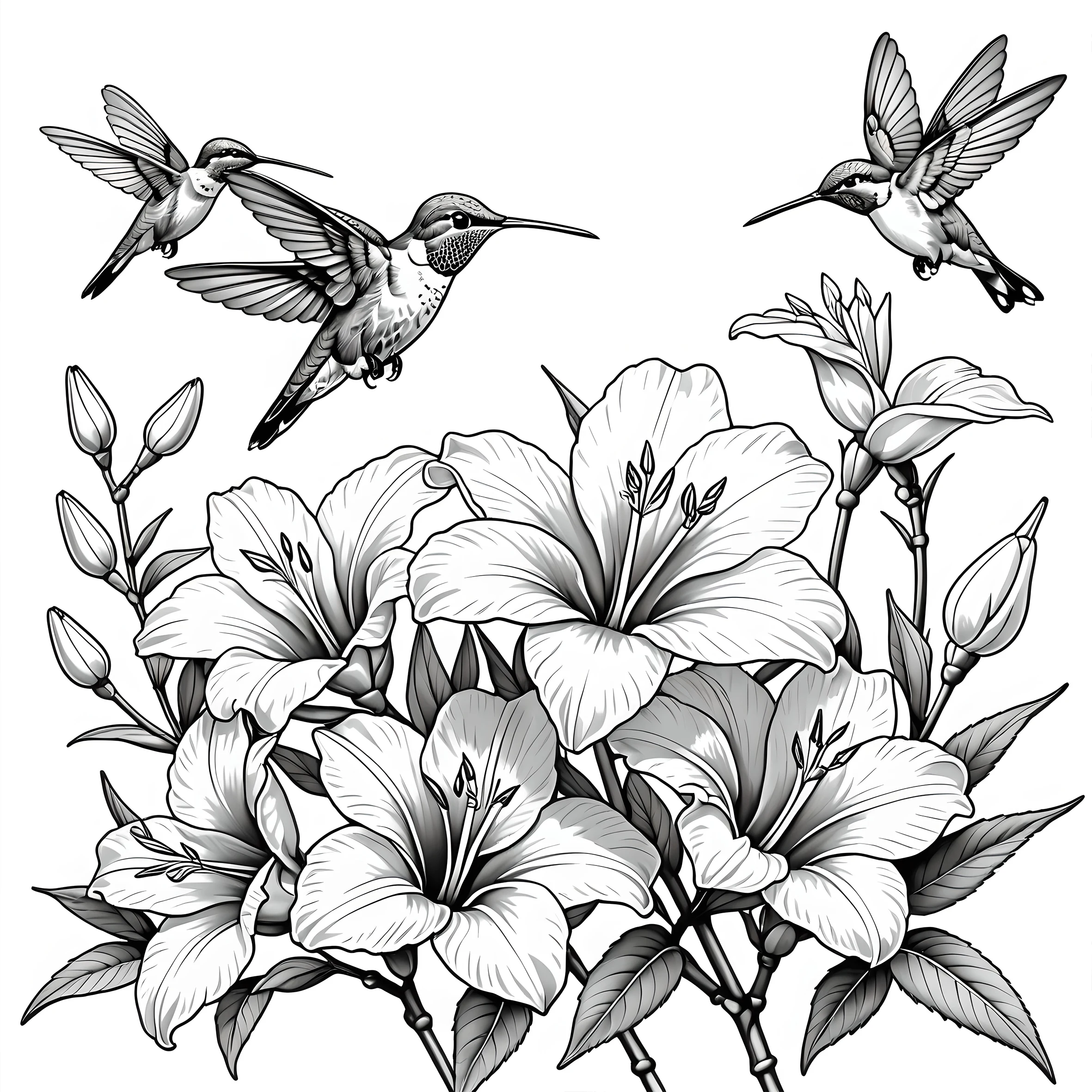 Flower and Bird Color Book Adult Handbook Graffiti Painting Drawing Books Creative Artistic Coloring Book for Teens and Adult 4