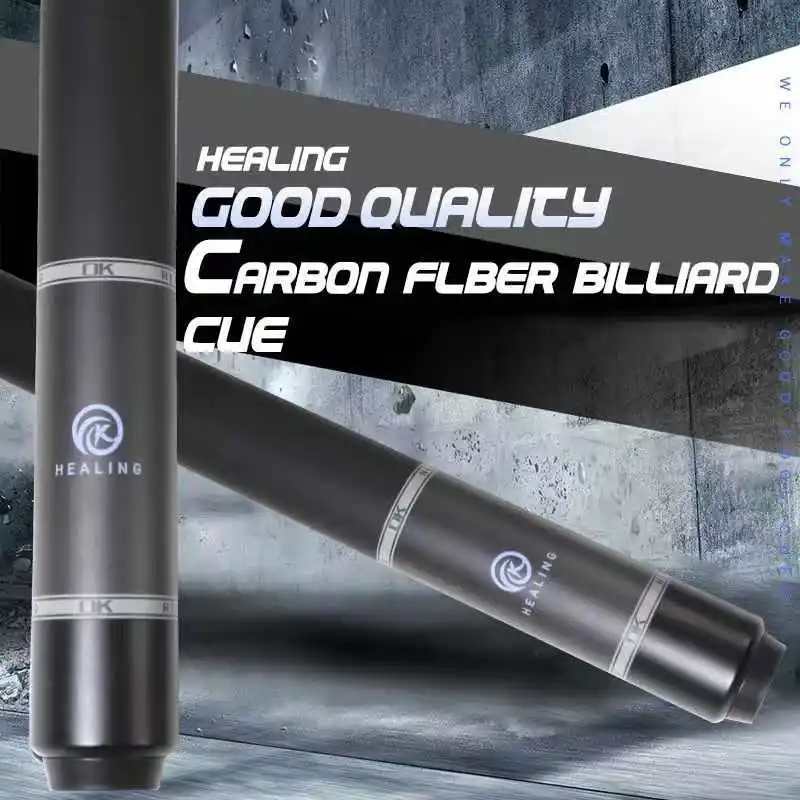カーボンファイバービリヤードキュー ブラックテクノロジー UV