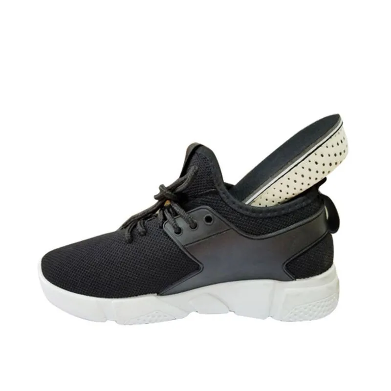thumbnail image 3 of Plantillas para aumentar la altura, 1 par, espuma viscoelástica dura y transpirable, plantillas elevadoras para zapatos, plantillas elevadoras para unisex, 3 of 5