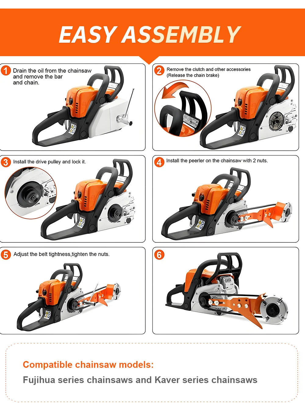 Manual Wood Slot Cutter Heavy-duty Chainsaw Woodworking Grooving Tool Wood Groov