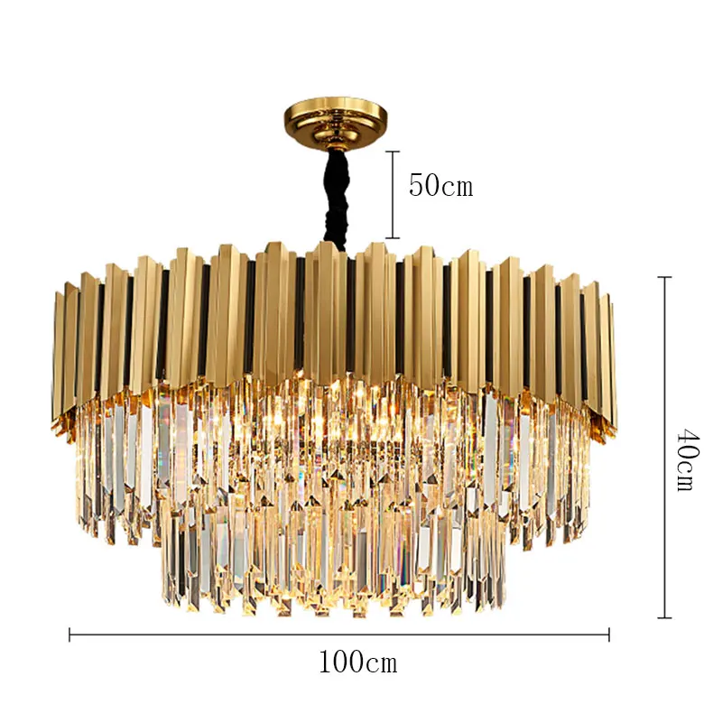 Description Picture 5 of itemhome decorationPendant lights, luxury crystal living room chandelier, bedroom Pendant lamp, ceiling light, indoor lighting