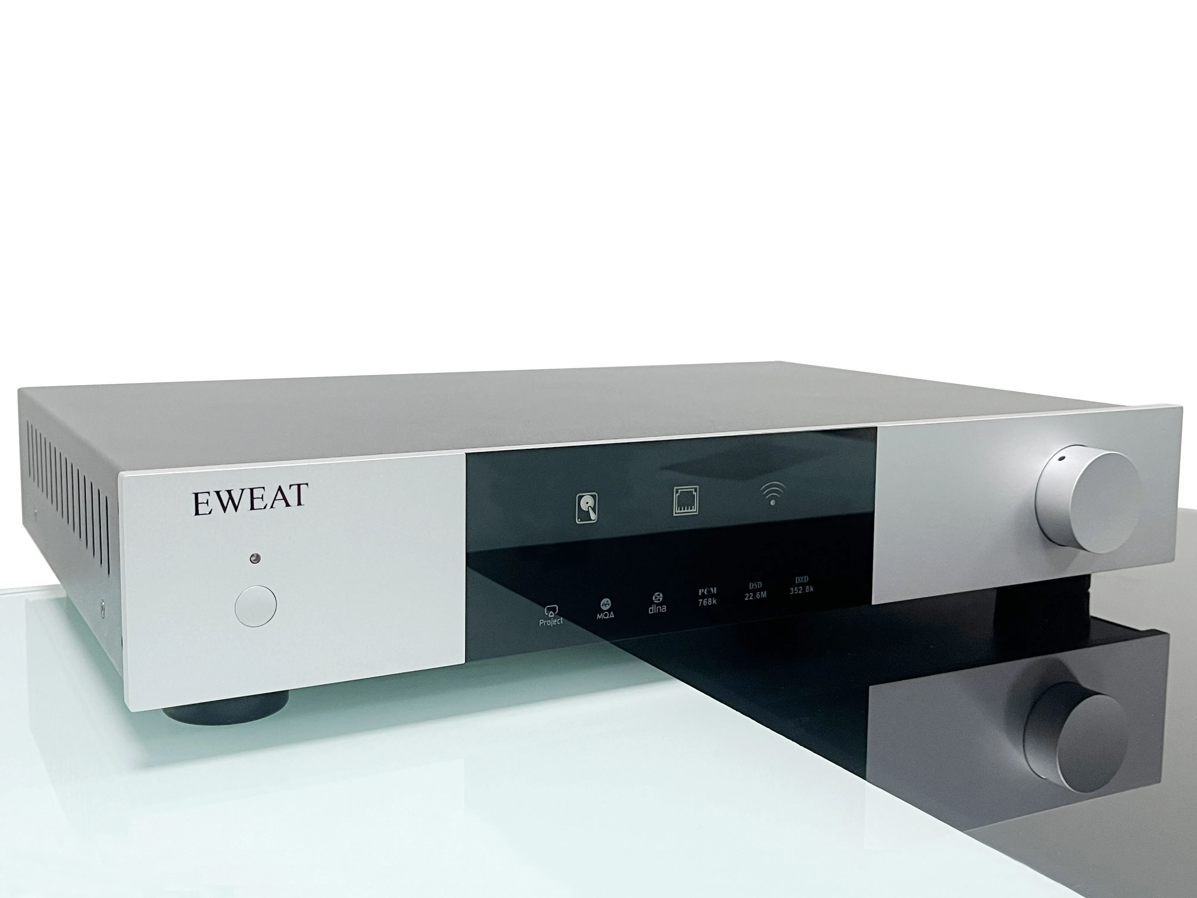 Digital Audio Player MQA VELVET SOUND EWEAT DMP20 With HDD Bay Up To 16TB XLR Multimedia DSD512 Streamer Audio Hifi DAC Decoder digital audio player