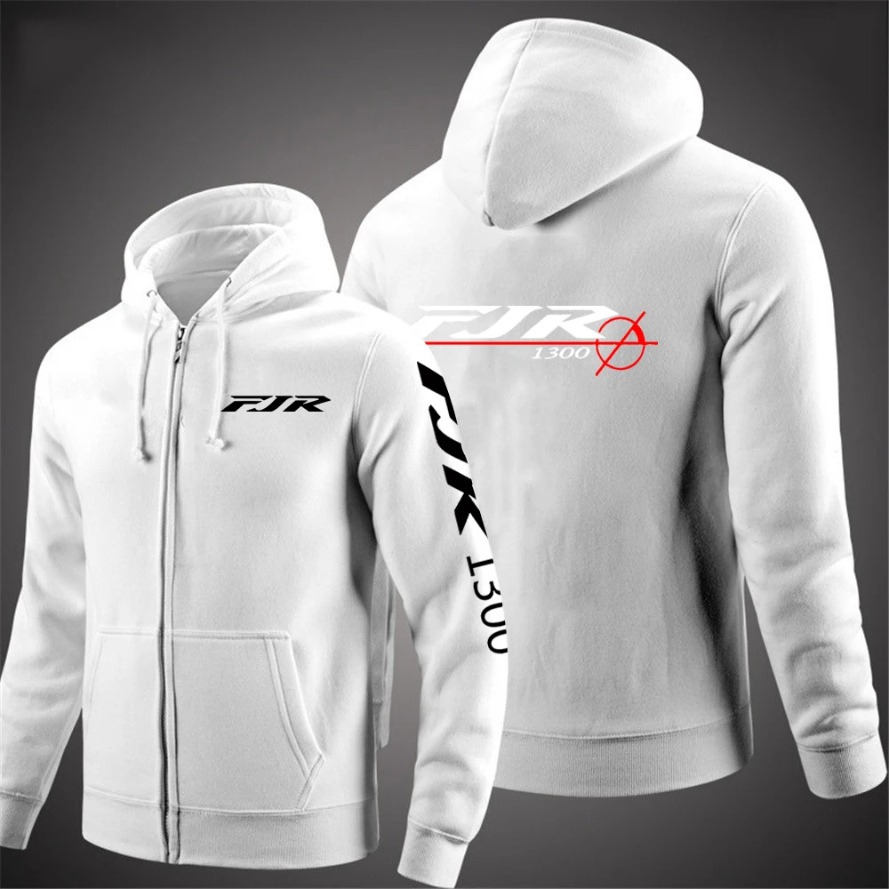 Mens FJR 1300 Motorcycle Pullover Jacket - Versatile Spring Autumn Leisure Wear