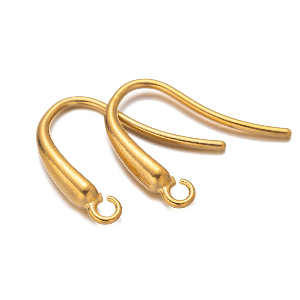 6 Stücke Edelstahl Hypoallergen Ohr Draht Ohrring Haken Stecker Für DIY Schmuck Machen Zubehör Handwerk Ohrring Komponenten – Detail 3