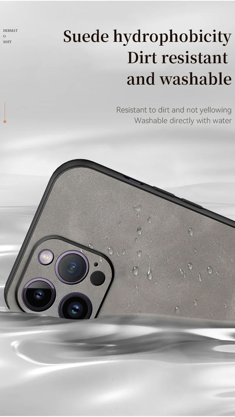 Vintag Lathr Soft Phon Cas für iPhon 14 13 12 11 Pro Max Mini X XR XS max 7 8 Plus SE Shpskin Txtur Covr_voghion.com