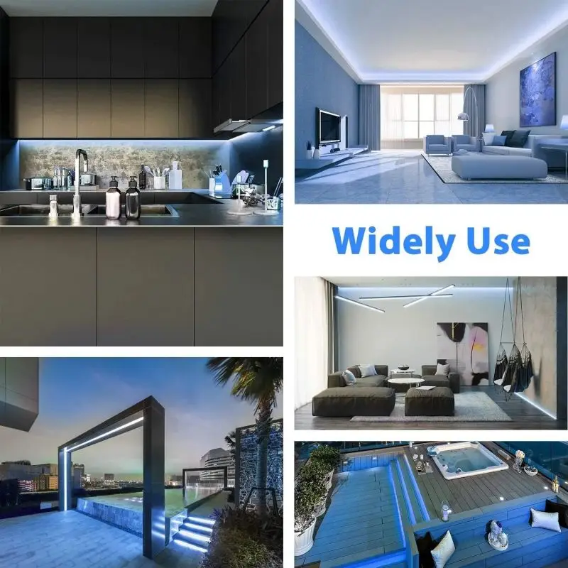 LED Flexible Silicone Neon LED Sign Light RGB Strip Lamp Rope Waterproof Dimmable Remote Control USB 5V SMD 3535 108Leds/M Decor 5