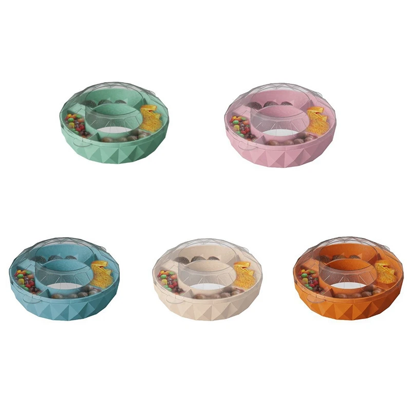 

Миска для закусок для Стэнли, чашка 40 унций с ручкой, многоразовый поднос для закусок с 4 отделениями, миска для закусок