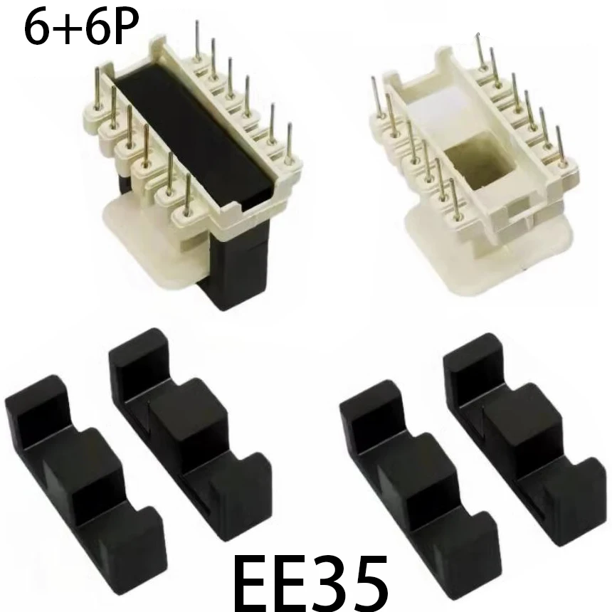 EE35 6+6 Pins 12P MN-ZN PC40 Vertical Horizontal Transformer