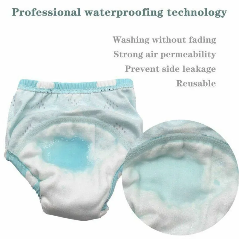 ACMEDE Lot De 5 Pantalons D'entraînement Pour Bébé Culotte D Apprentissage Enfant Culotte Apprentissage Propreté Garcon Pantalon D'entraînement Pour Bébé Enfant 0-5 Ans