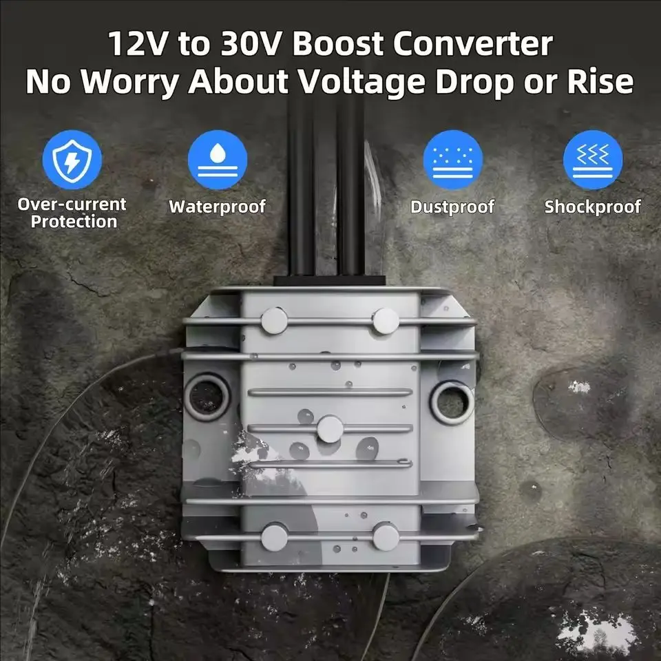 미니 스타링크 전동 공구 액세서리용 12V/24V에서 30V3.5A로 변환하는 전원 엘리베이터 케이블 (CC 코드 포함)