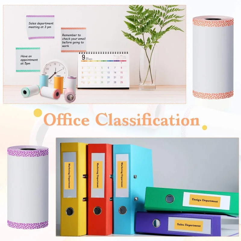 Camera Paper for Instant Print Camera Kids Paper Mini Pocket Printer Non-Adhesive Mini Printer Paper 57 X 30mm DIY  Scrapbook