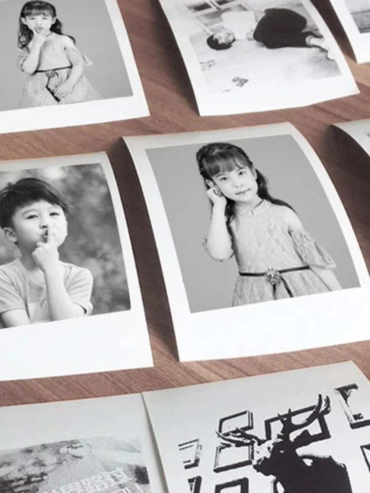 미니 프린터 감열지 라벨 스티커, 접착식 열 인쇄 용지, 잉크 없는 인쇄, 사진 그림, 10 롤