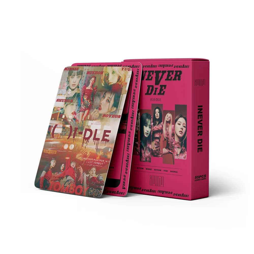 Lomo Cards Album Cards I Never Die LOMO Album Card (G) I-DLE LOMO Card Cho Weijuan Minnie Song Yuqi
