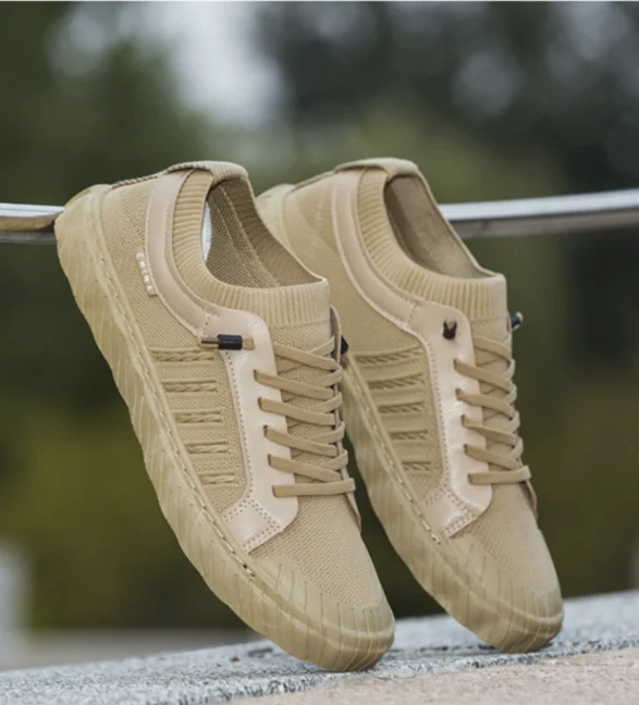 Scarpe da tennis da uomo Scarpe da lavoro Scarpe sportive Scarpe da ginnastica Scarpe da ginnastica sintetiche leggere e traspiranti antiscivolo_voghion.com