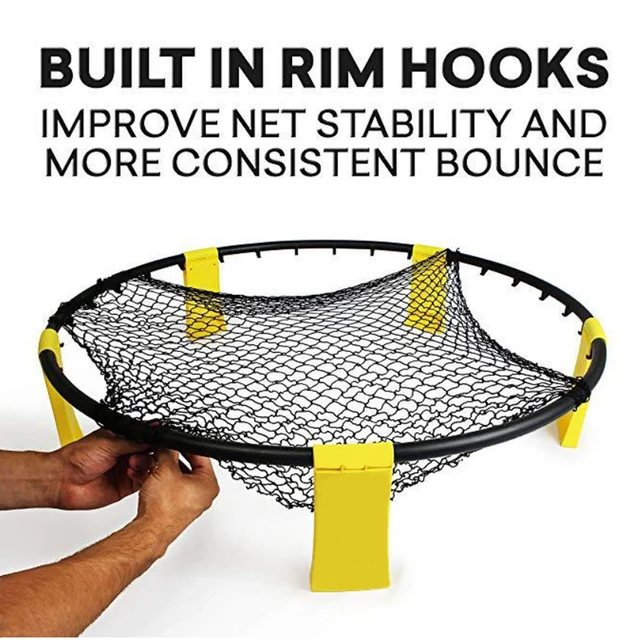 Mini Beach Volleyball Spike Game Balls Set Outdoor Team Sports Lawn Fitness Equipment Net With 3 Balls For Outdoor Sports 2