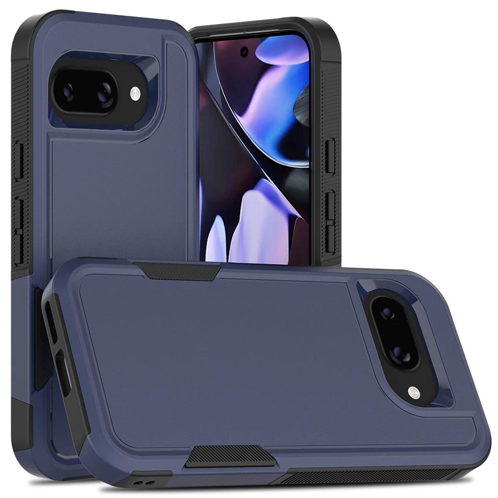 Dual-Layer Heavy Duty Armor Shockproof Dust-Proof Rugged Protective Case - PC + TPU