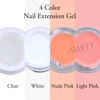 15ml Extension Jelly Nail Gel Kit Nude Pink Acrylic Hard Gel Polish Finger Construction Complete Tools French Form Manicure 1800 6
