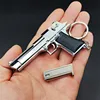 1:3 High Quality Metal Model Desert Eagle Keychain Toy Gun Miniature Alloy Pistol Collection Toy Gift Pendant 2
