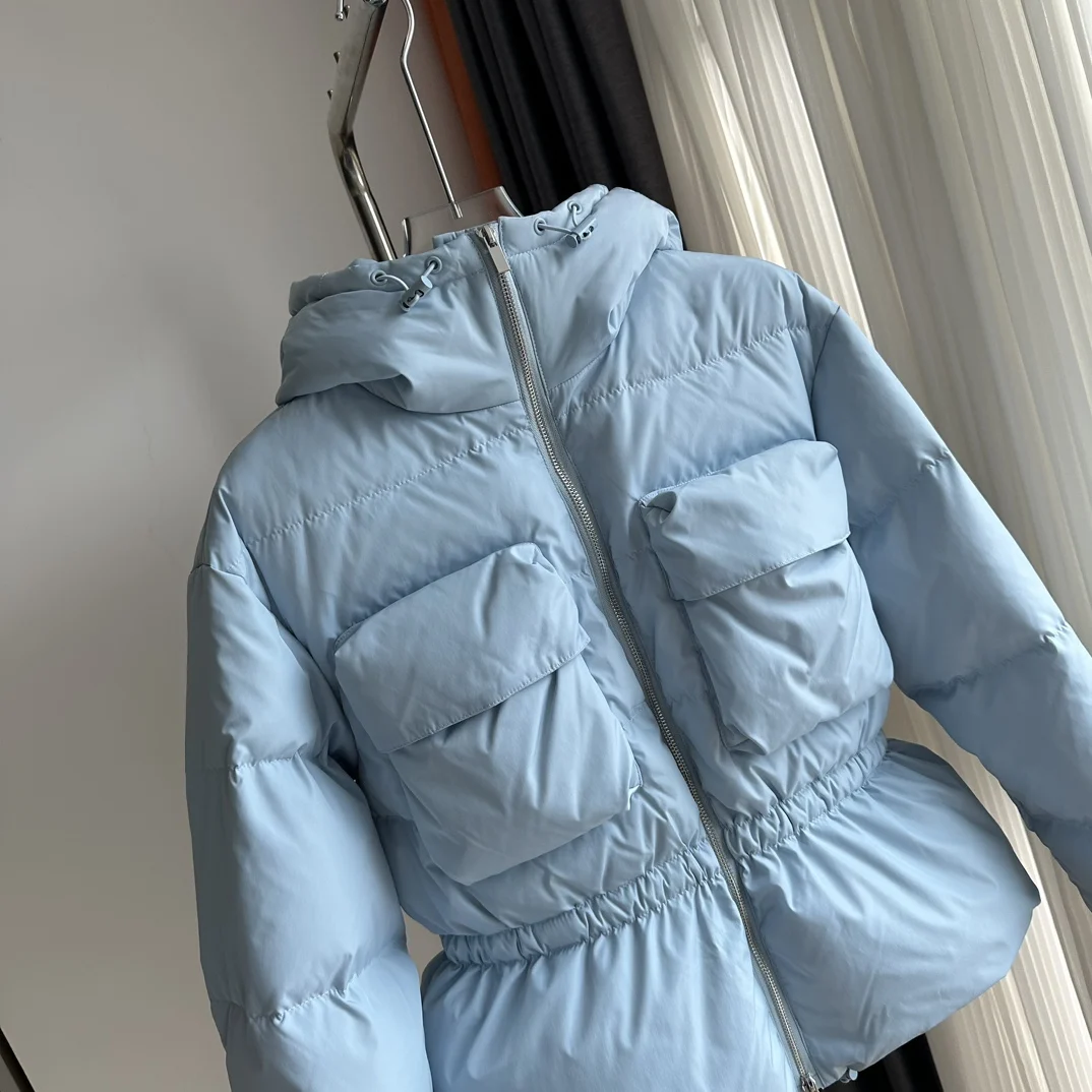 Women's Clothing hooded large pocket short down coat Winter New  NO.18