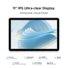 Global Version DOOGEE U11 Android 15 Tablet 11" Ultra-clear 90Hz Display 16GB(4+12) 128GB 8580mAh Battery Unisoc T606 octa-core 4
