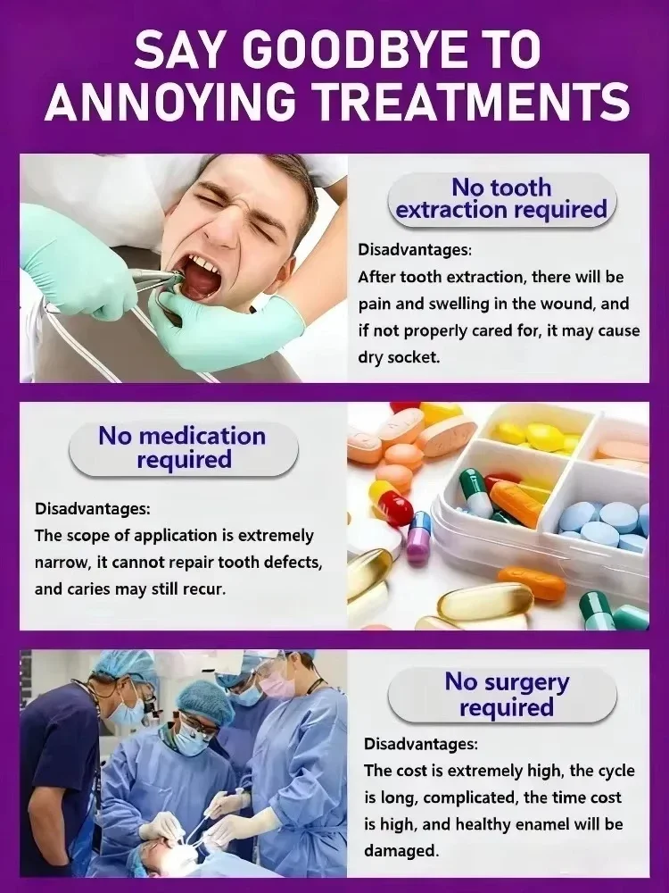 Dentifricio per la protezione dei denti, 3 in 1: protezione e pulizia potenziate._voghion.com