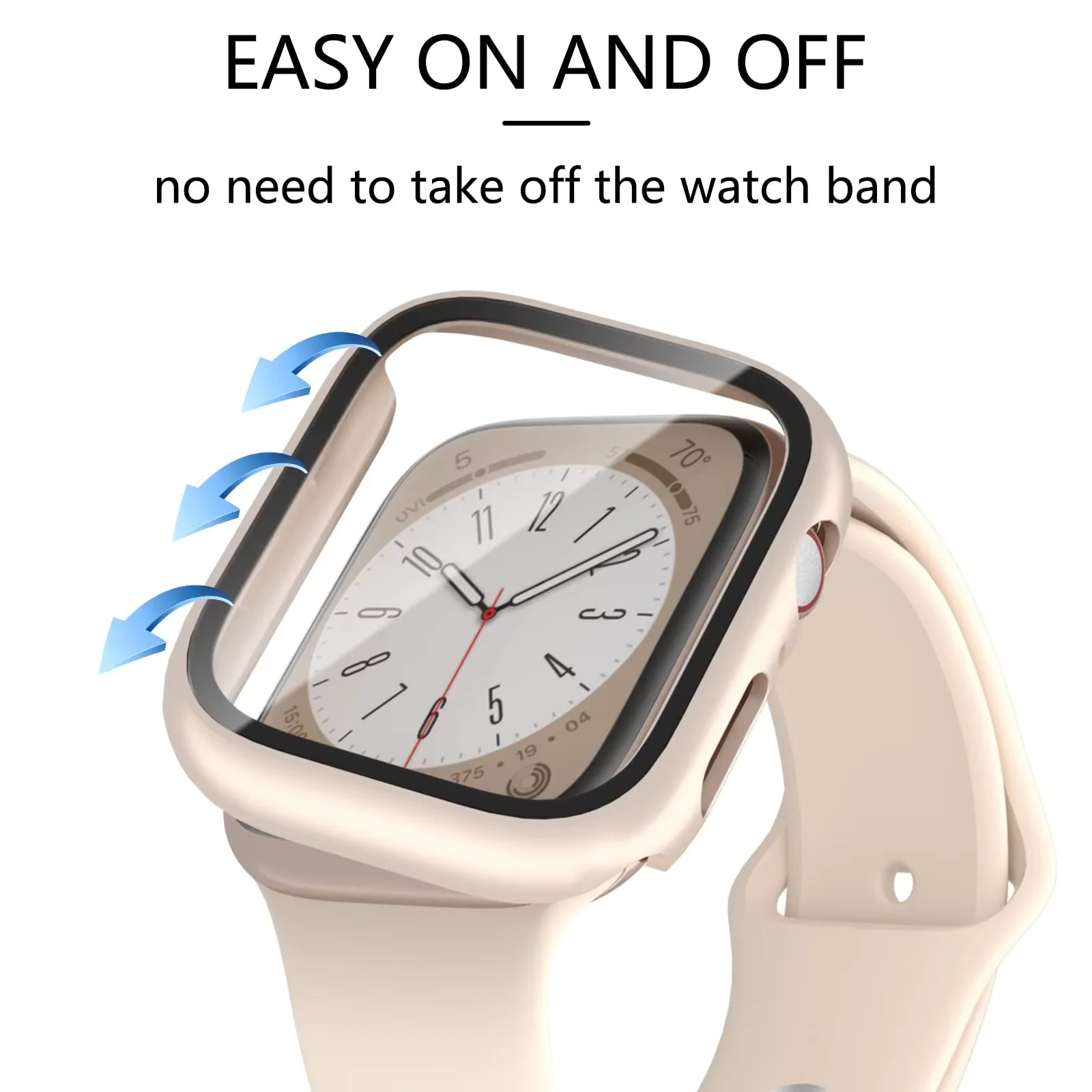 Apple Watch Screen Protector Glass+Cover For Apple Watch Ultra 49mm 46mm 42mm HD Screen Protector Film For Series 9 8 7 6 5 4 SE 45mm 41mm 44mm 40mm