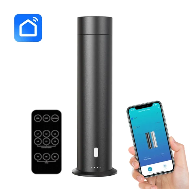 Waterless Scent Diffuser Remote Control Essential Oil Diffusers Hotel Collection Diffuser Scent Air Machine for Home Black 1