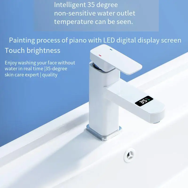 

Digital Temperature Control Tap Faucet Hot and Cold Water Taps Water Filter Faucet