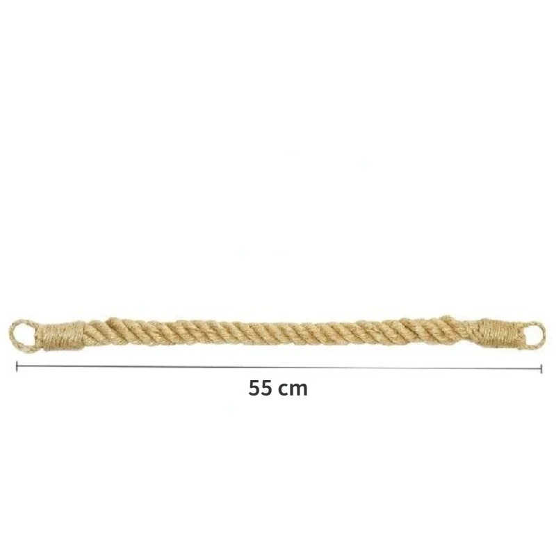 Toilet Paper Holder Retro Hemp Rope For Washroom